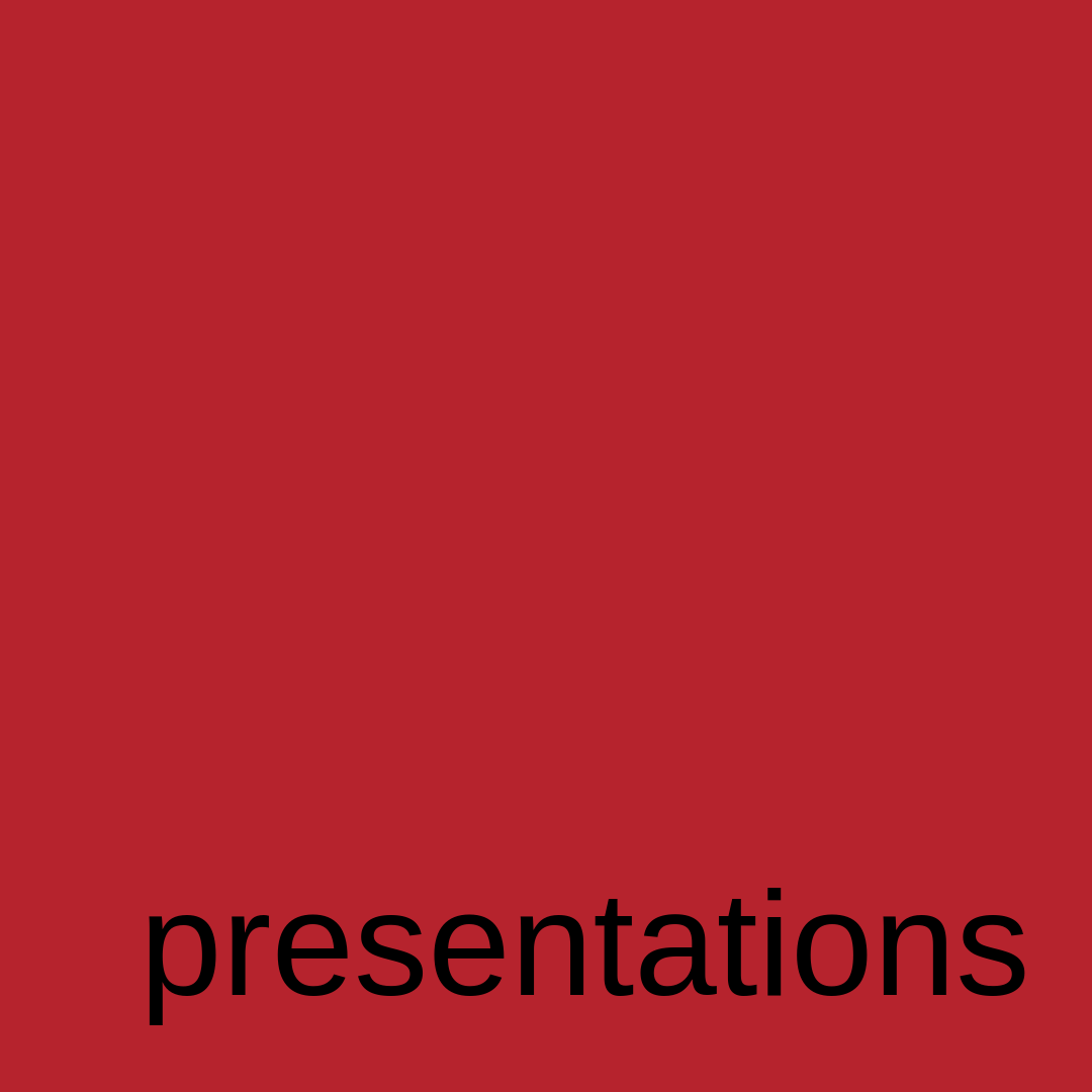 presentations @PlaRoig #Barcelona