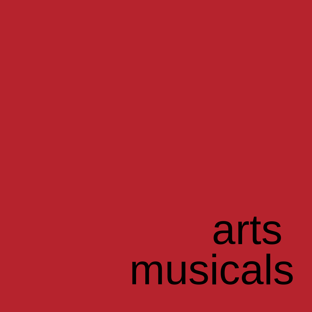 arts musicals